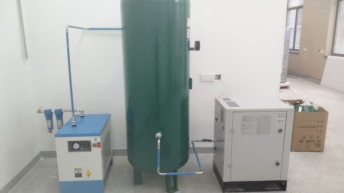 江苏某机械企业使用永莹涡旋空压机