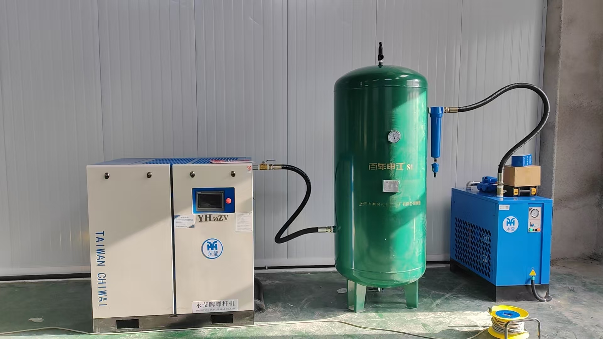 简单谈谈是什么原因导致螺杆空压机供气不足 权伟永莹螺杆空压机厂家